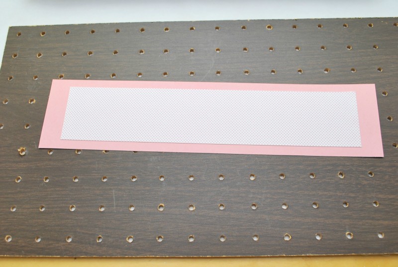 Paper strips for banner