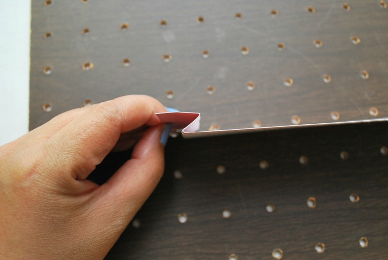 Folding paper banner