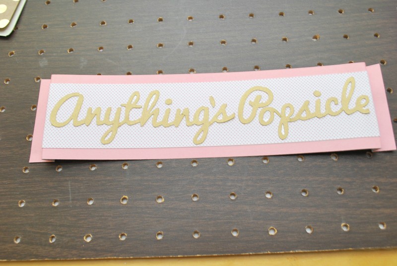 Applying text to banner