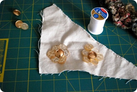 Wreath with medallion attached