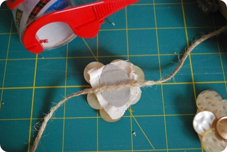 Vintage button accents