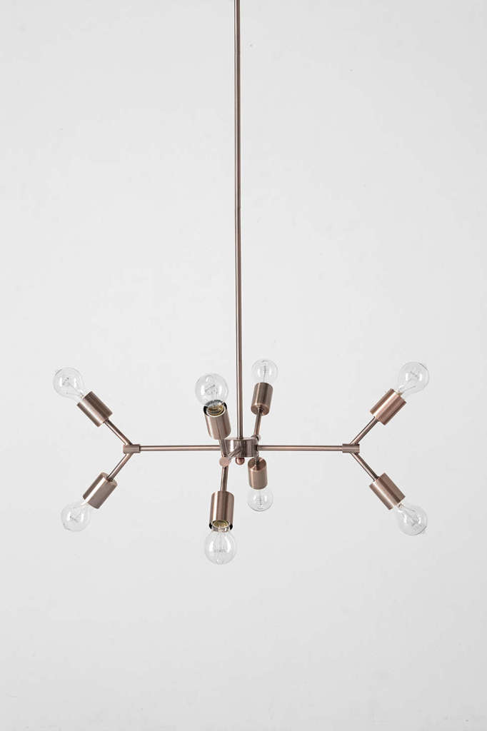 DIY Copper Light Fixture