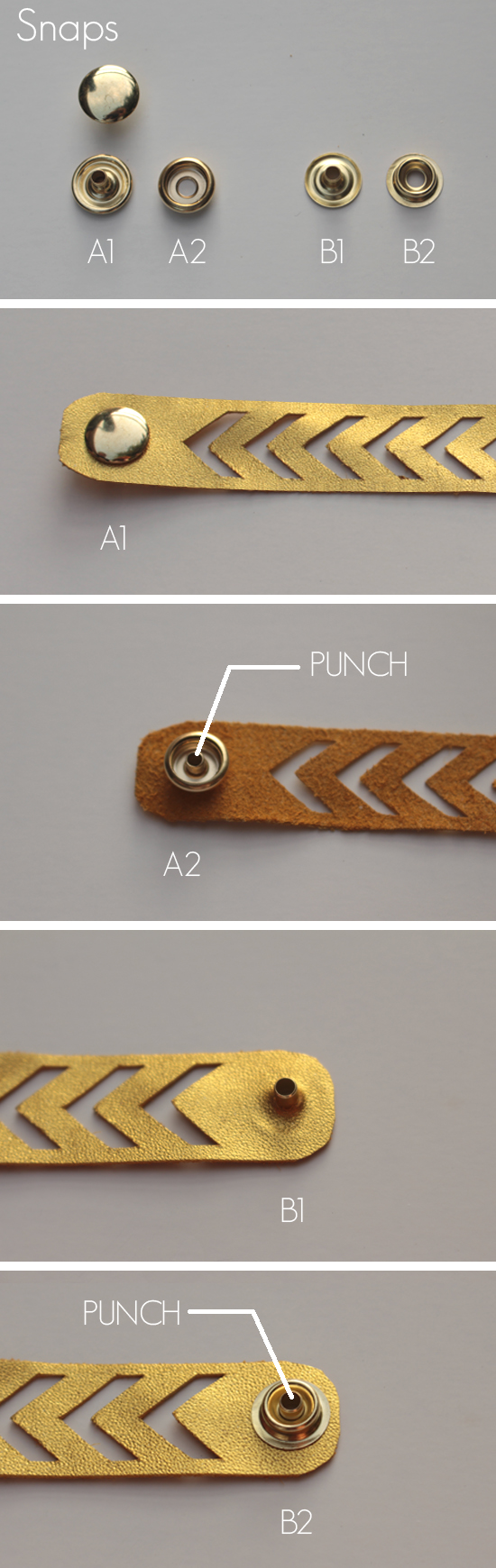 Artzy Creations_Chevron Navajo Bracelets_Snaps