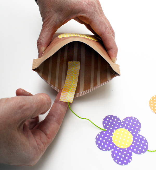 Flower Pot Card_Taping String