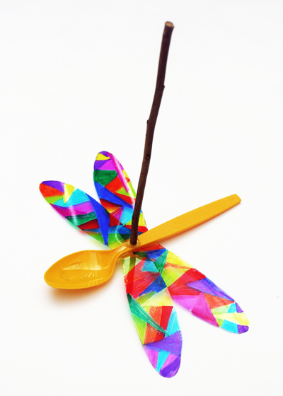 Garden Dragonflies_Glue Stick