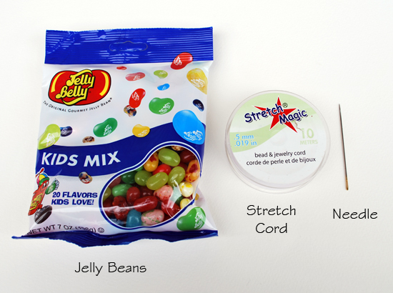 Jelly Bean Bracelet_Materials