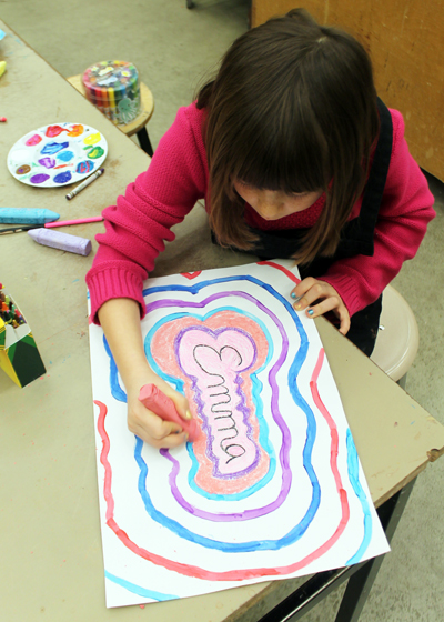 Name Art 06_Chalk Outline