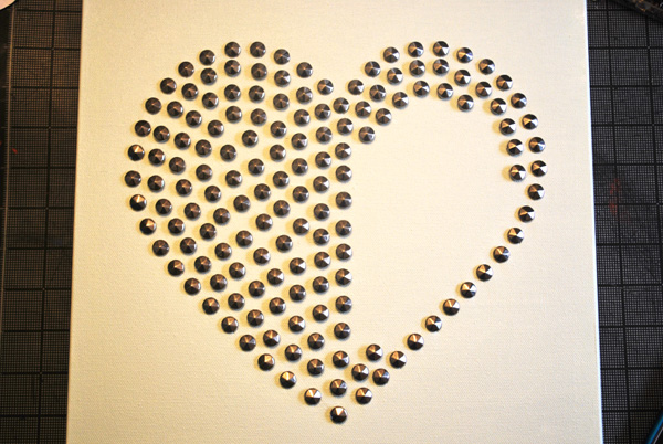Placing Studs on the Canvas