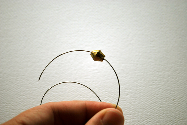 beading the bracelet