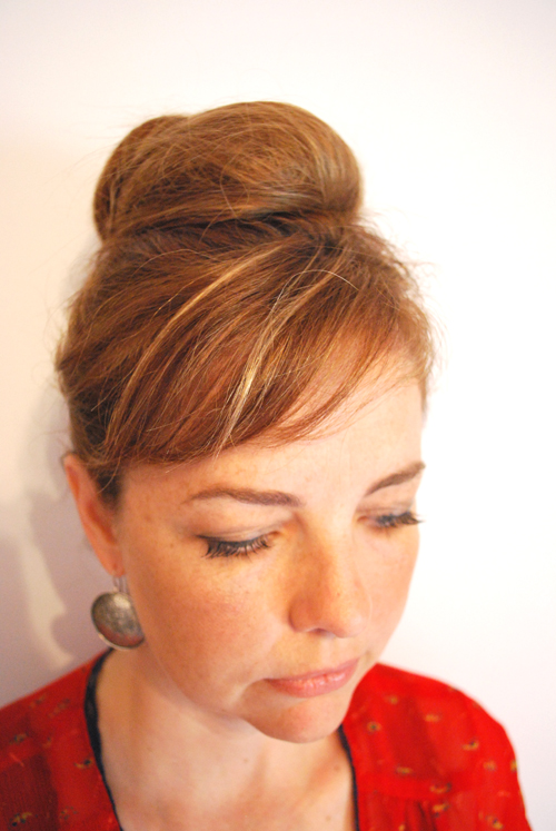 finished top knot