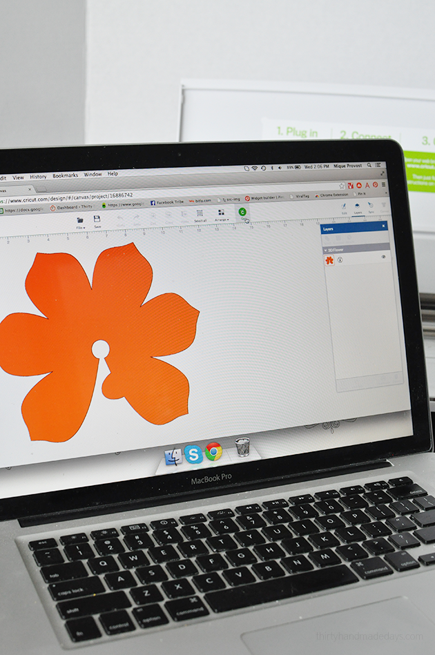 the new Cricut Explore  Design Space 