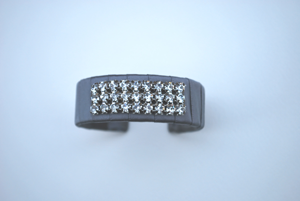 satin sparkle cuff