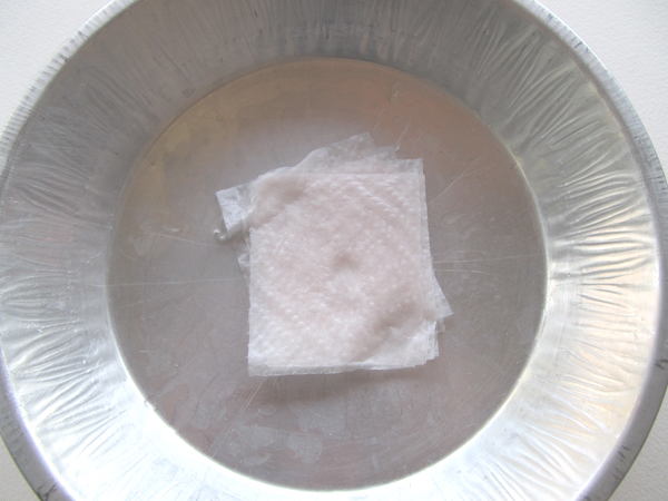 wipes with nail poish