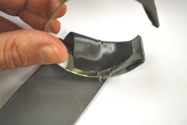 wrapping the ribbon