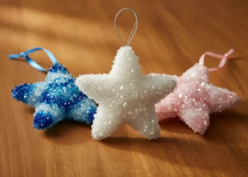 Borax Star Ornaments
