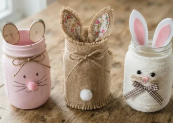 Bunny Mason Jar Ideas