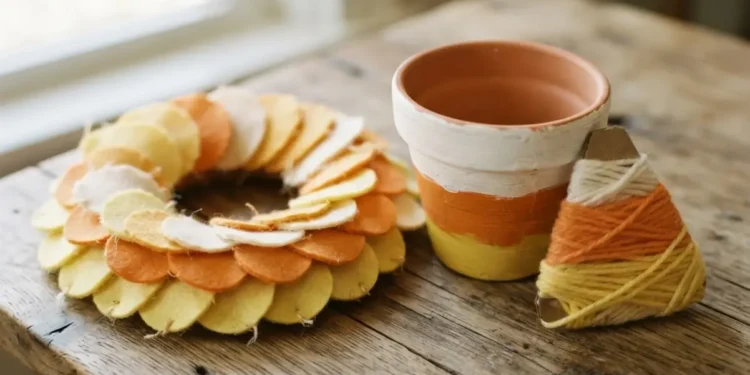 Candy Corn Craft Ideas