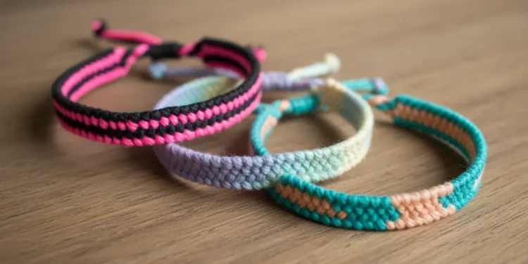 Chinese Ladder Friendship Bracelet