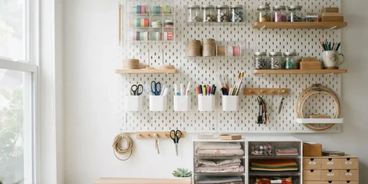 Craft Storage House Ideas