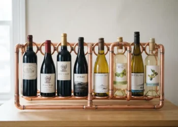 Diy Copper Wine Rack
