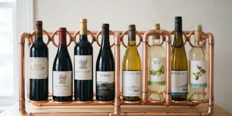 Diy Copper Wine Rack
