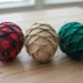 Diy Fabric Pinecones Ornaments