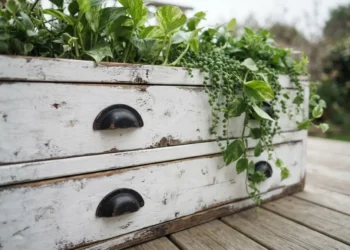 Diy Faux Drawer Planters