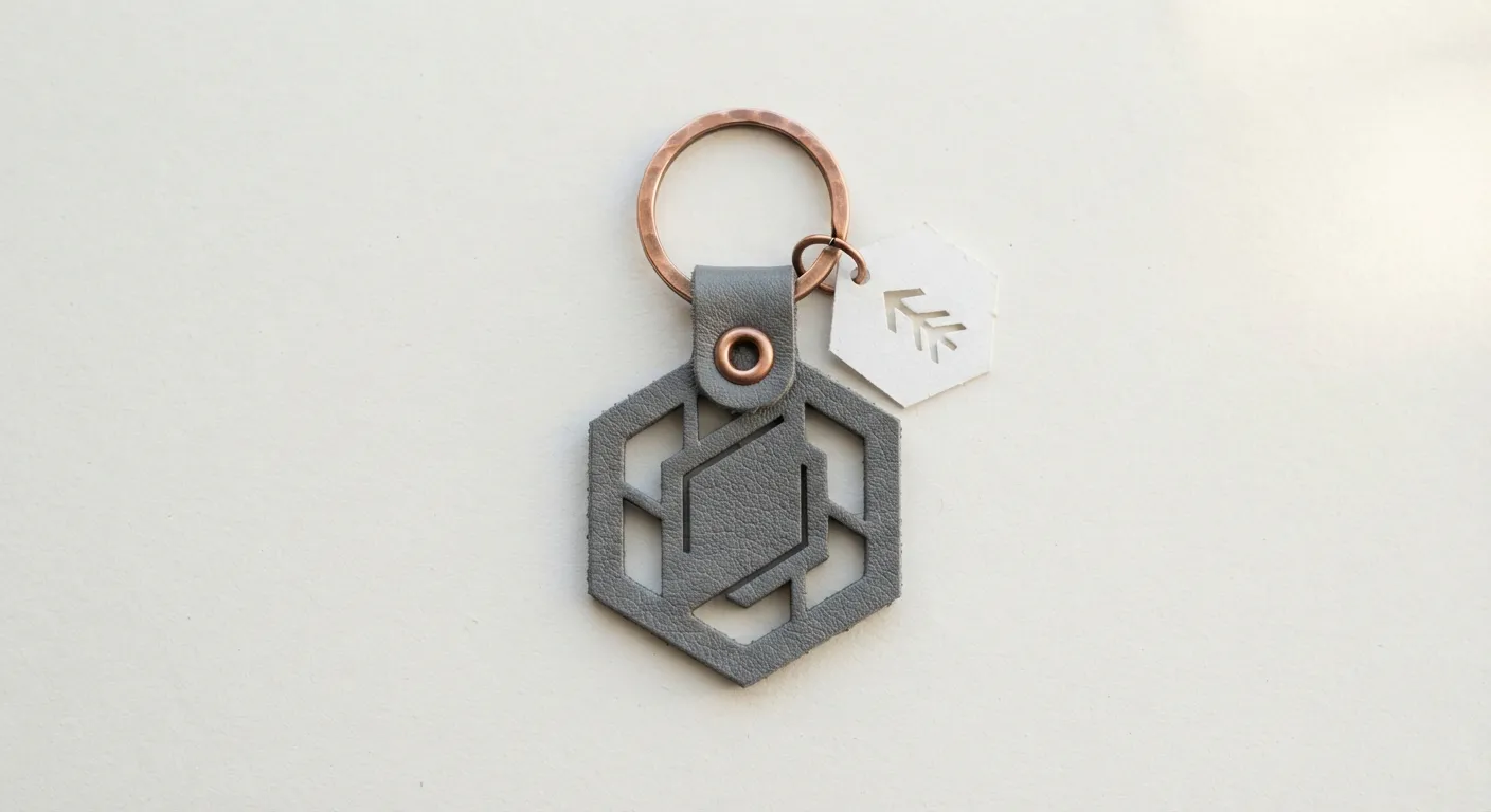 DIY Faux Leather Keychain Ideas 17