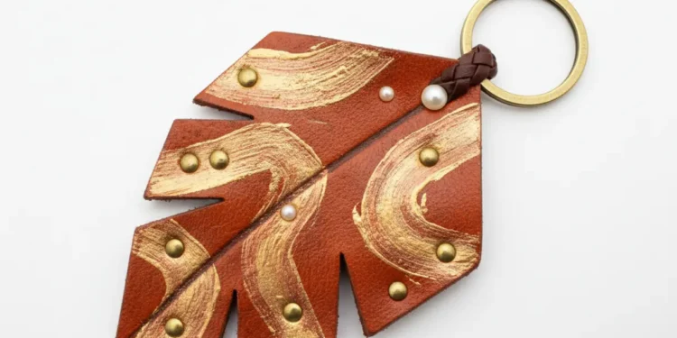 Diy Faux Leather Keychain Ideas