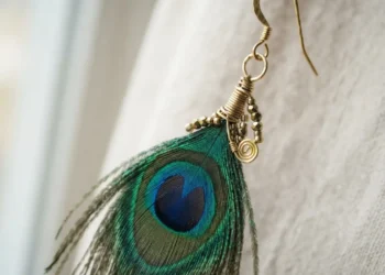 Diy Feather Earrings