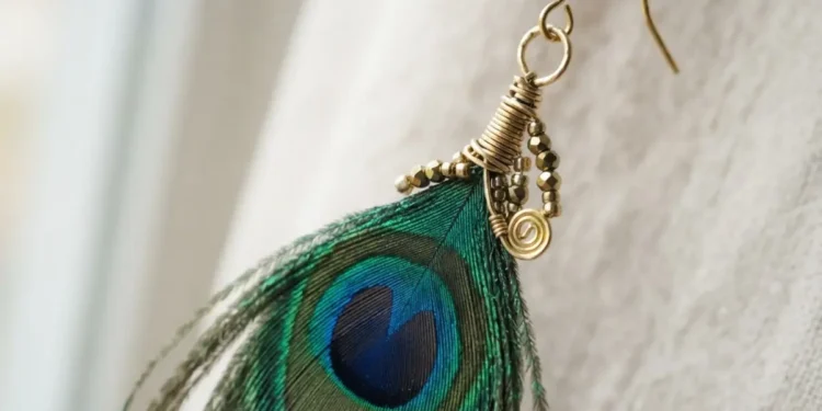 Diy Feather Earrings