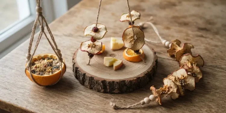 Diy Fruit Bird Feeder Ideas