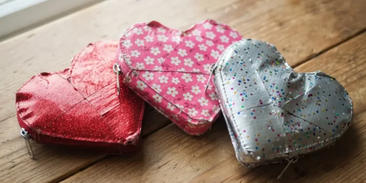 Diy Heart Coin Purse