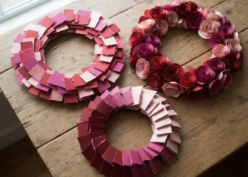 Diy Holiday Card Wreath Ideas