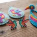 Diy Mexican Bird Earring