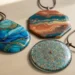 Diy Painted Glass Statement Necklace