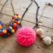 Diy Pom Pom Necklace Ideas