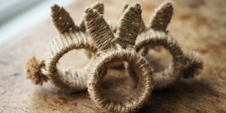 Diy Rabbit Napkin Rings