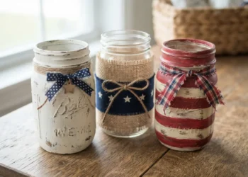 Diy Rustic Mason Jars