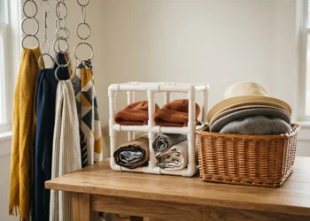 Diy Scarf And Hat Organizer