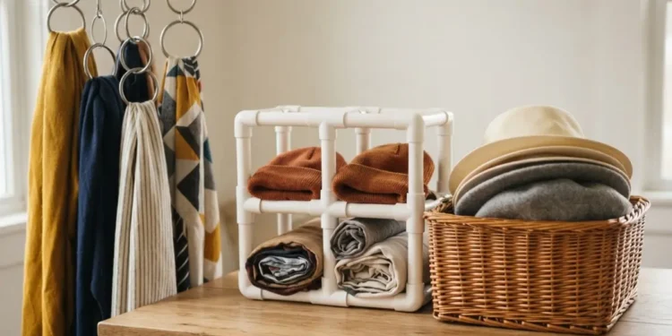 Diy Scarf And Hat Organizer