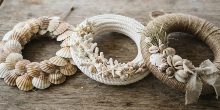 Diy Seashell Wreath Ideas