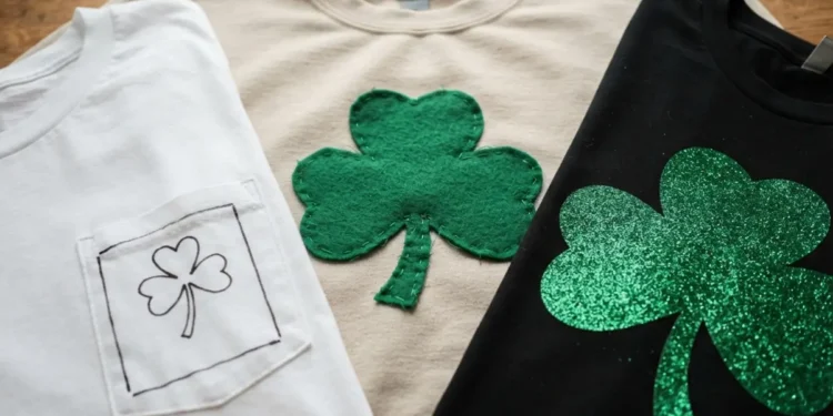 Diy Shamrock Shirt Ideas