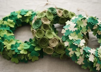 Diy Shamrock Wreath Ideas