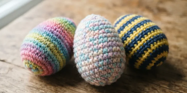 Diy Sock Yarn Easter Eggs