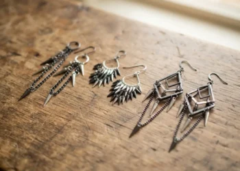 Diy Spike Earrings