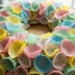 Diy Spring Cupcake Liner Wreath Ideas