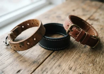 Diy Stitched Leather Bracelet