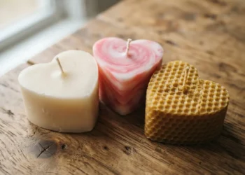 Diy Vanilla Candle Hearts