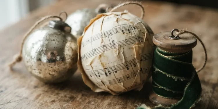 Diy Vintage Looking Ornaments